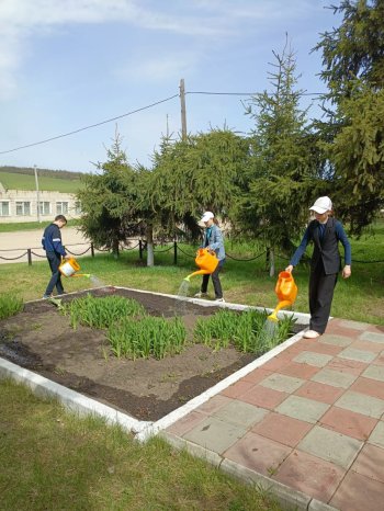 Благоустройство стелы